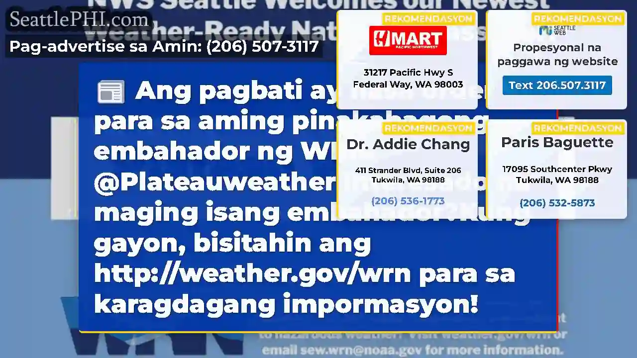 Ang pagbati ay nasa order para sa aming
