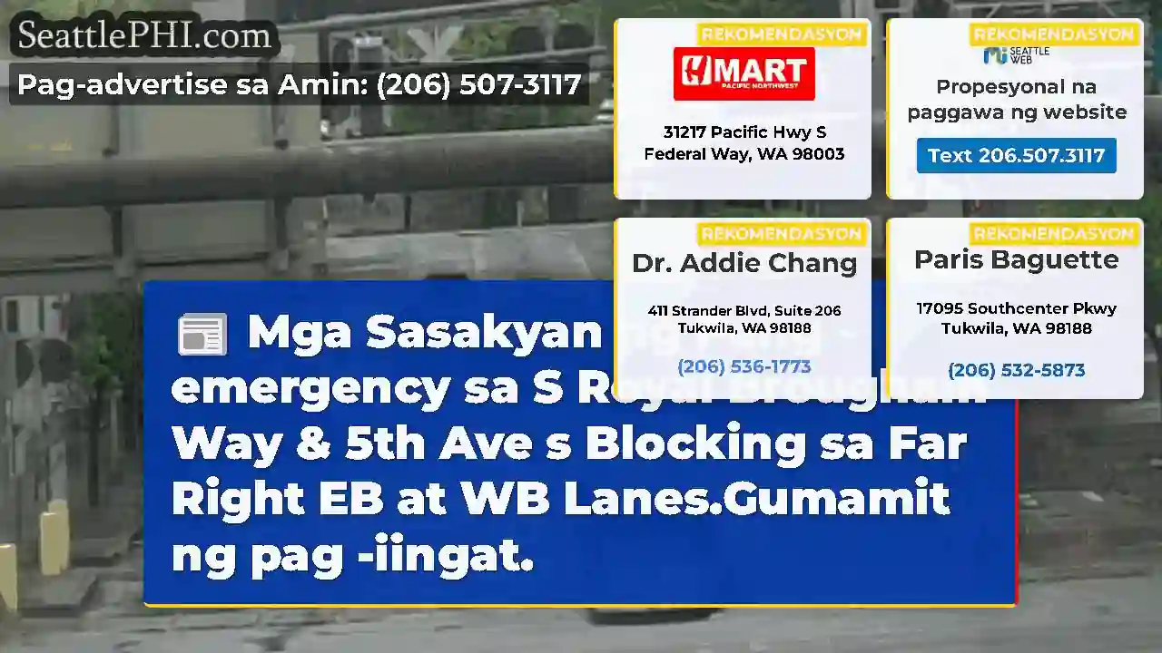 Mga Sasakyan ng Pang -emergency sa S Royal