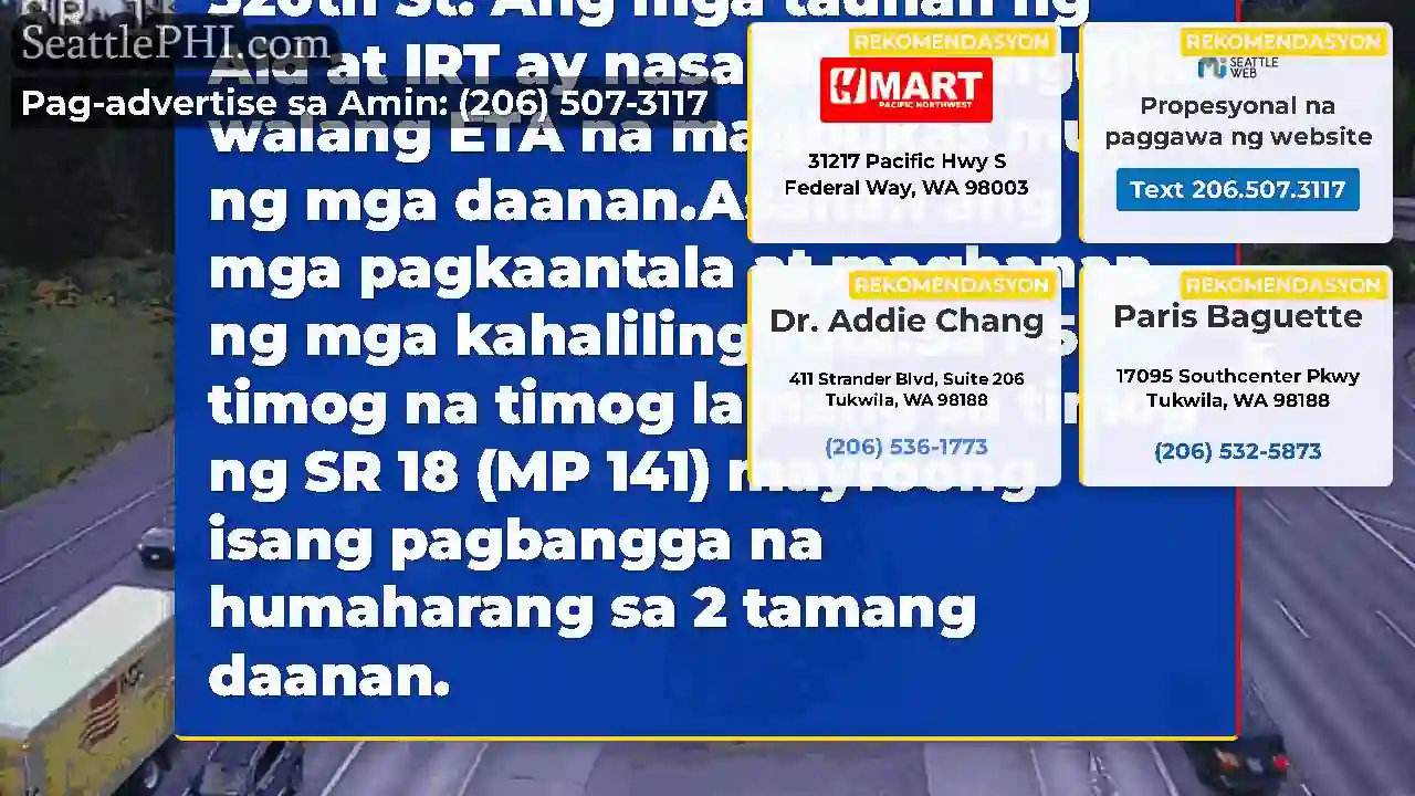 I-UPDATE 1: Apat na mga linya ang naharang sa