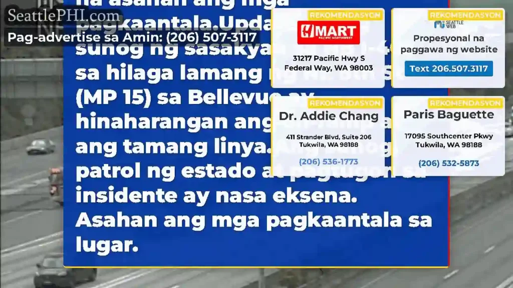 I-UPDATE 2: Ang isang sunog ng sasakyan sa NB
