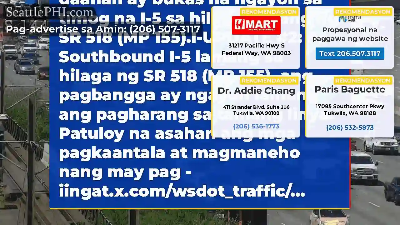 Malinaw: Ang lahat ng mga daanan ay bukas na