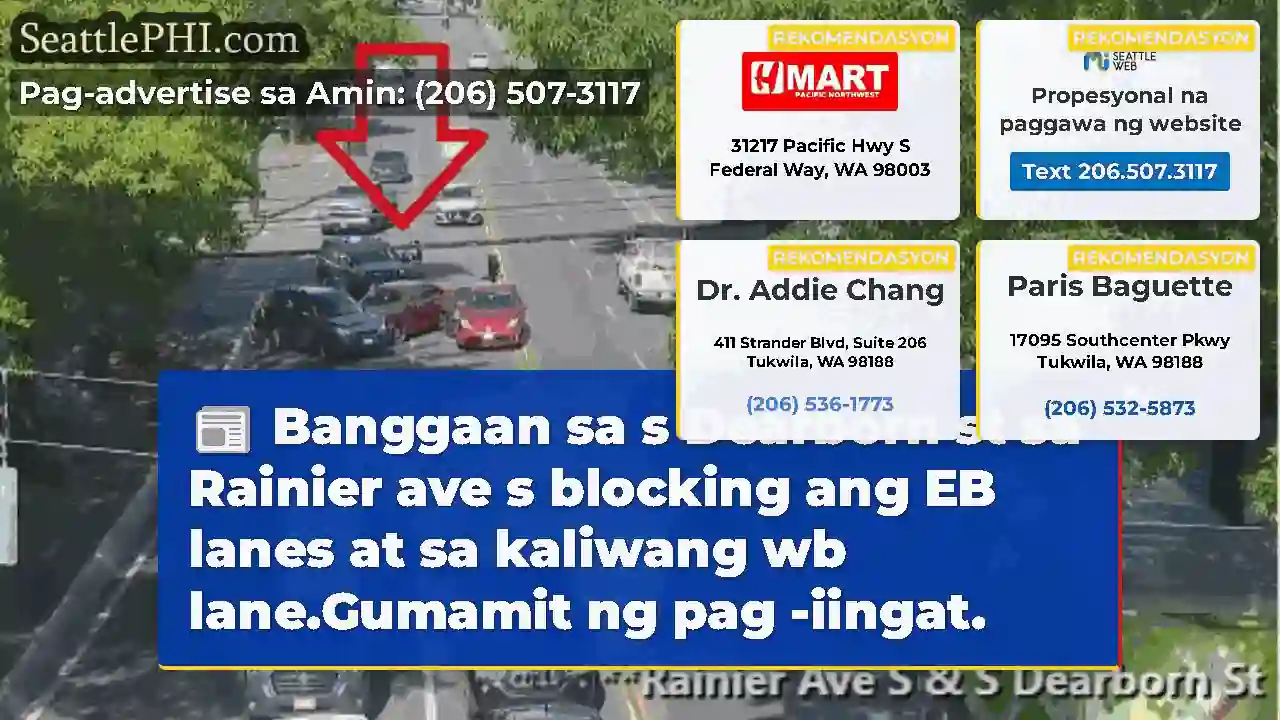 Banggaan sa s Dearborn st sa Rainier ave s