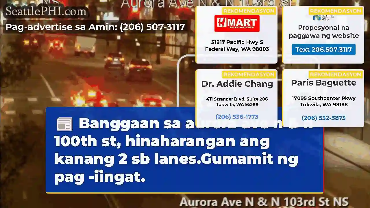 Banggaan sa aurora ave n & n 100th st,