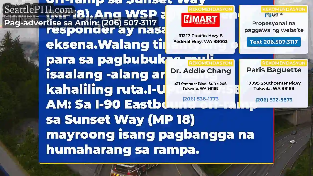 Update (8:15 AM): May isang insidente na ganap na