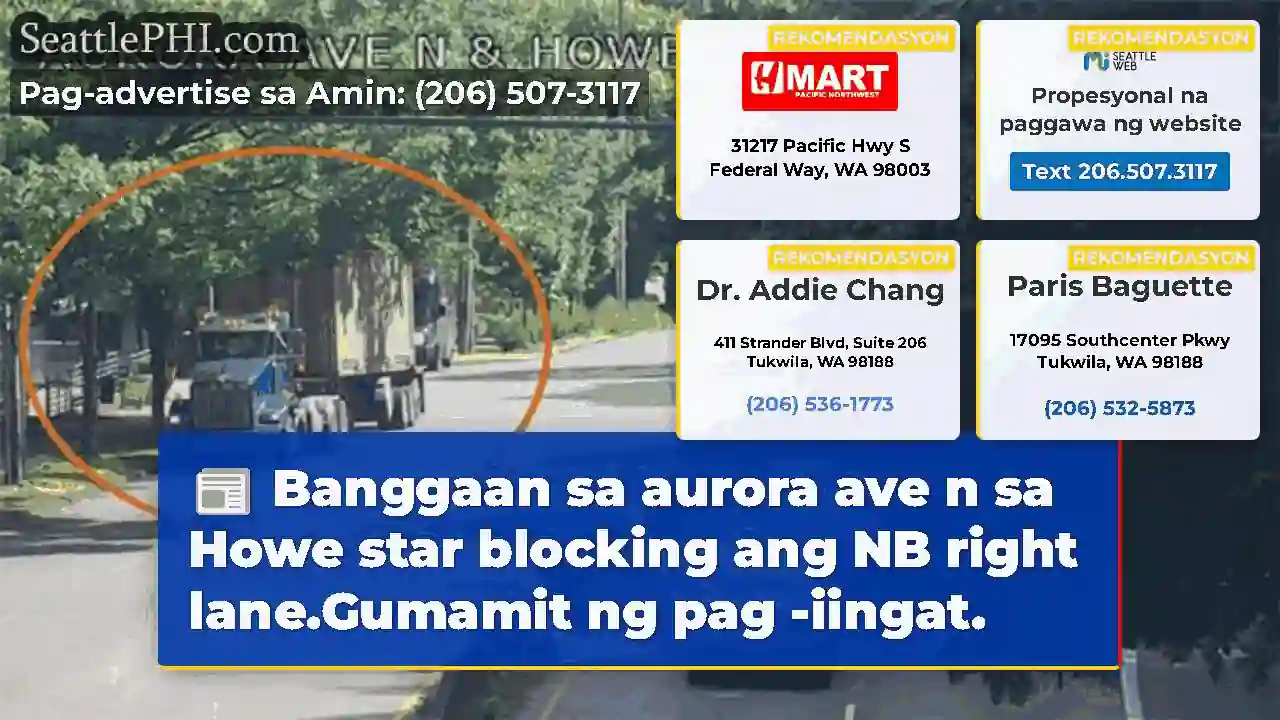 Banggaan sa aurora ave n sa Howe star blocking