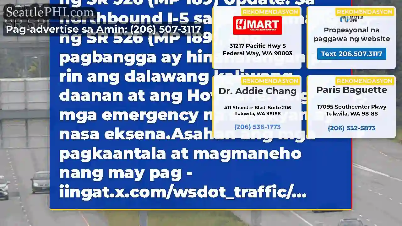 Malinaw: Ang lahat ng mga daanan ay bukas na