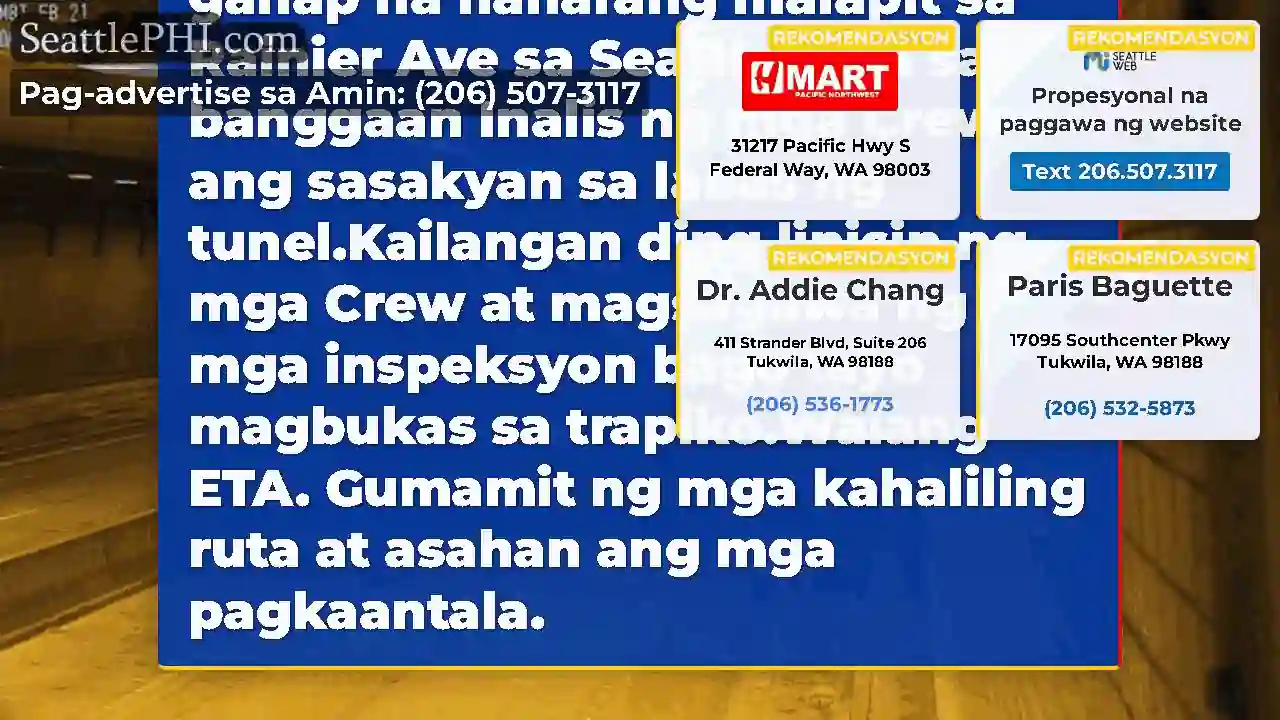 Ang Update #4: Ang EB I-90 ay nananatiling ganap