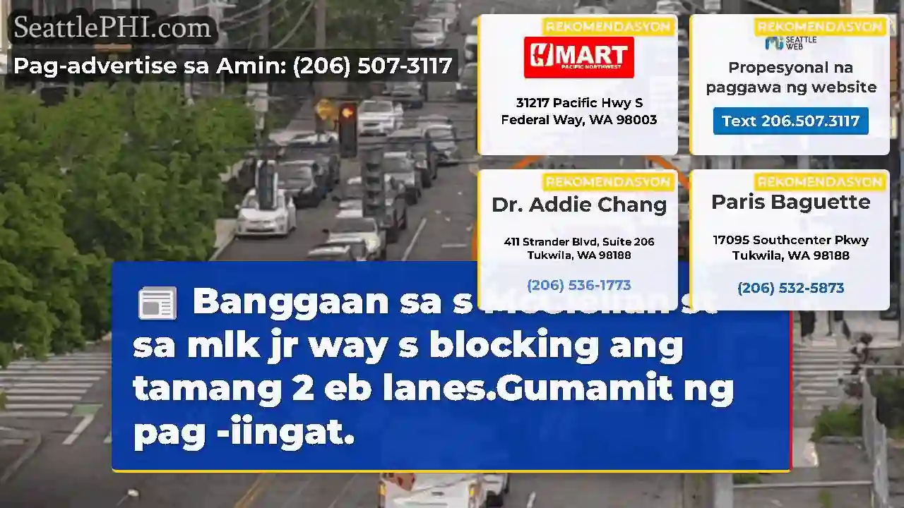 Banggaan sa s McClellan st sa mlk jr way s