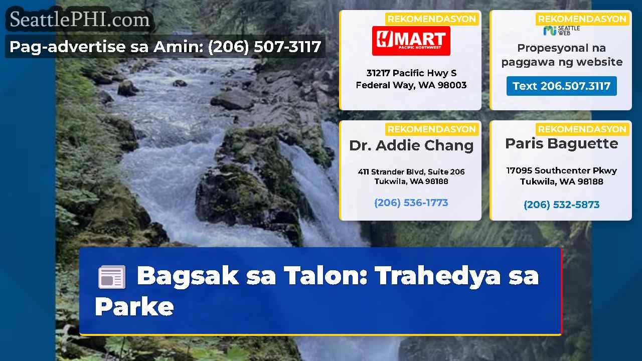 Bagsak sa Talon Trahedya sa Parke