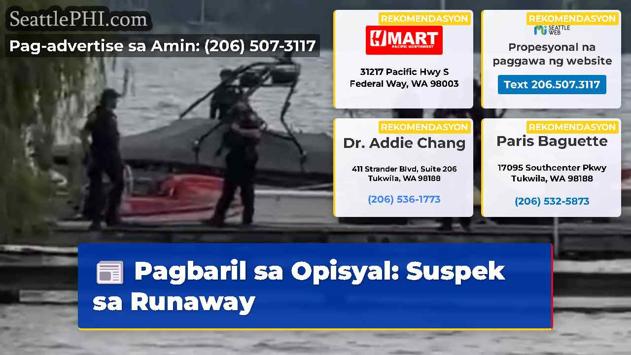 Pagbaril sa Opisyal: Suspek sa Runaway