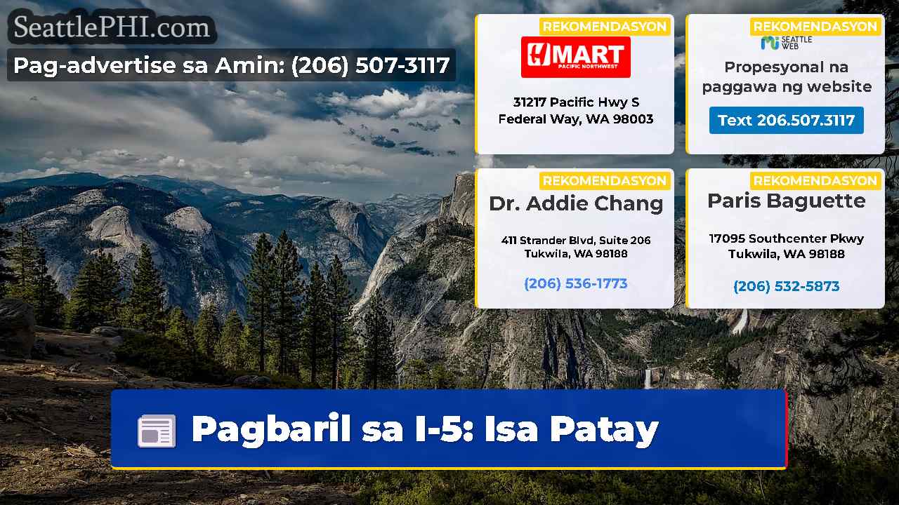 Pagbaril sa I-5 Isa Patay