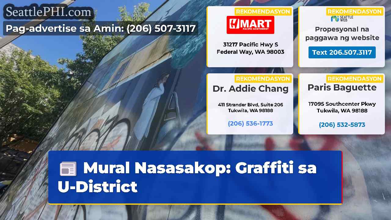 Mural Nasasakop: Graffiti sa U-District