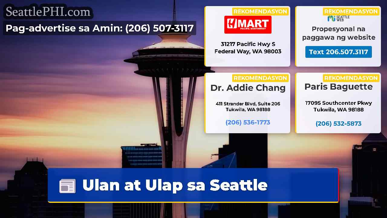 Ulan at Ulap sa Seattle