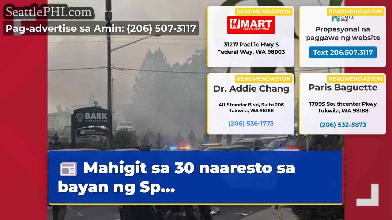 Mahigit sa 30 naaresto sa bayan ng Sp…