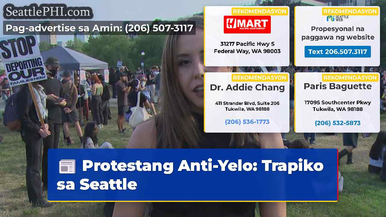Protestang Anti-Yelo Trapiko sa Seattle