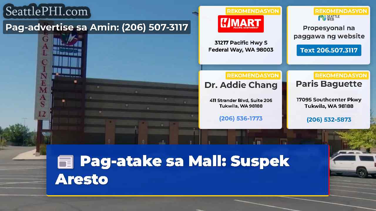 Pag-atake sa Mall: Suspek Aresto