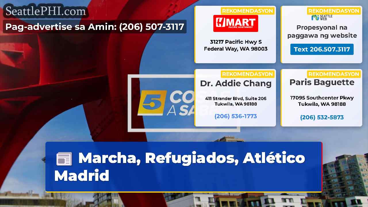 Marcha Refugiados Atlético Madrid