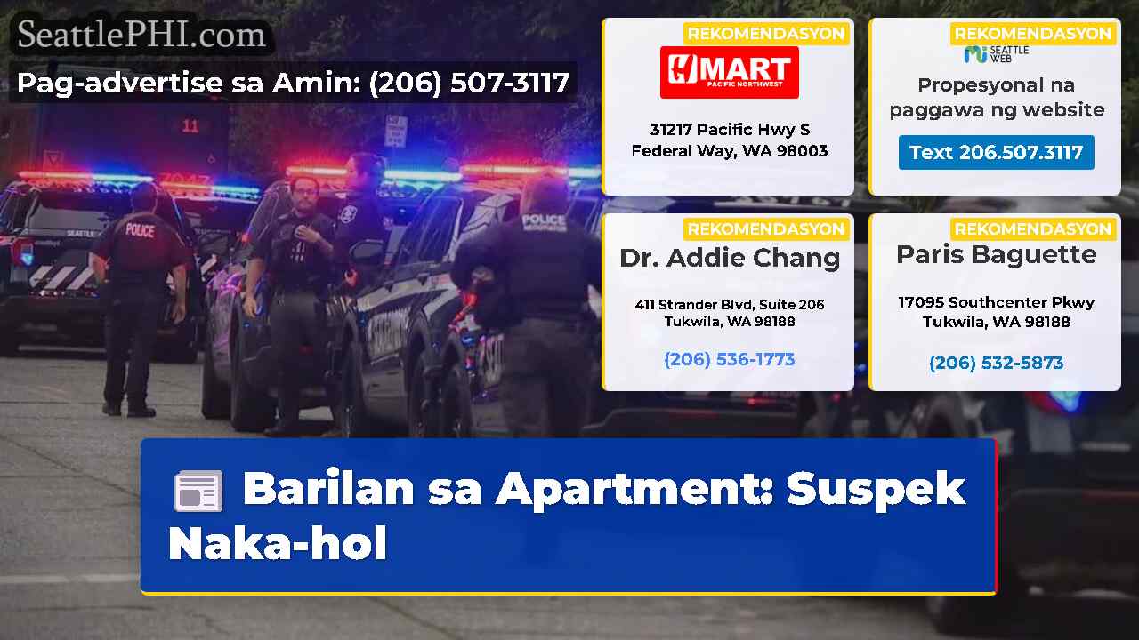 Barilan sa Apartment: Suspek Naka-hol