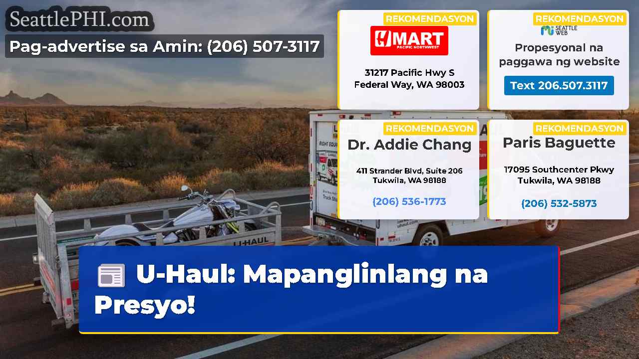 U-Haul Mapanglinlang na Presyo!