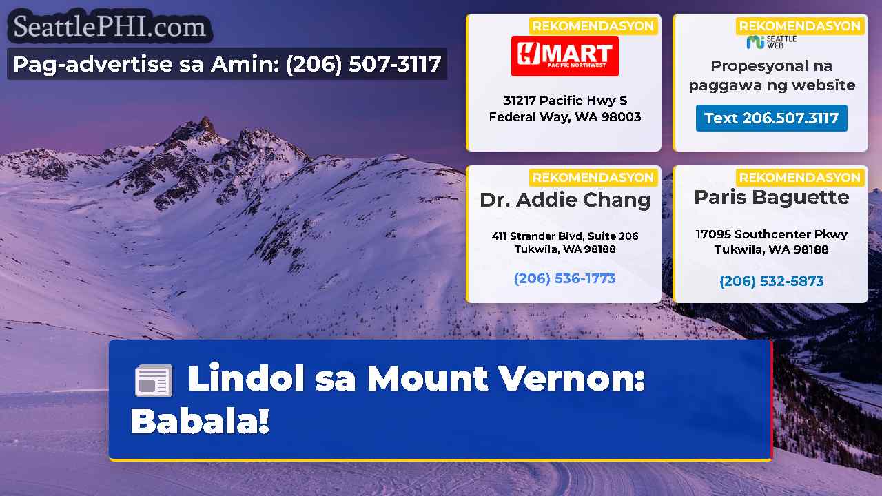 Lindol sa Mount Vernon: Babala!