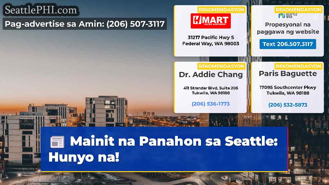 Mainit na Panahon sa Seattle Hunyo na!