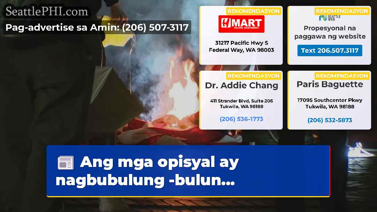 Ang mga opisyal ay nagbubulung -bulun…