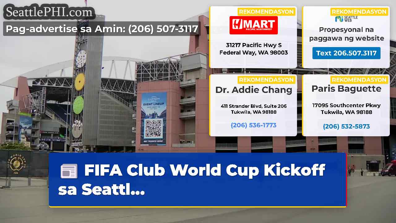 FIFA Club World Cup Kickoff sa Seattl…