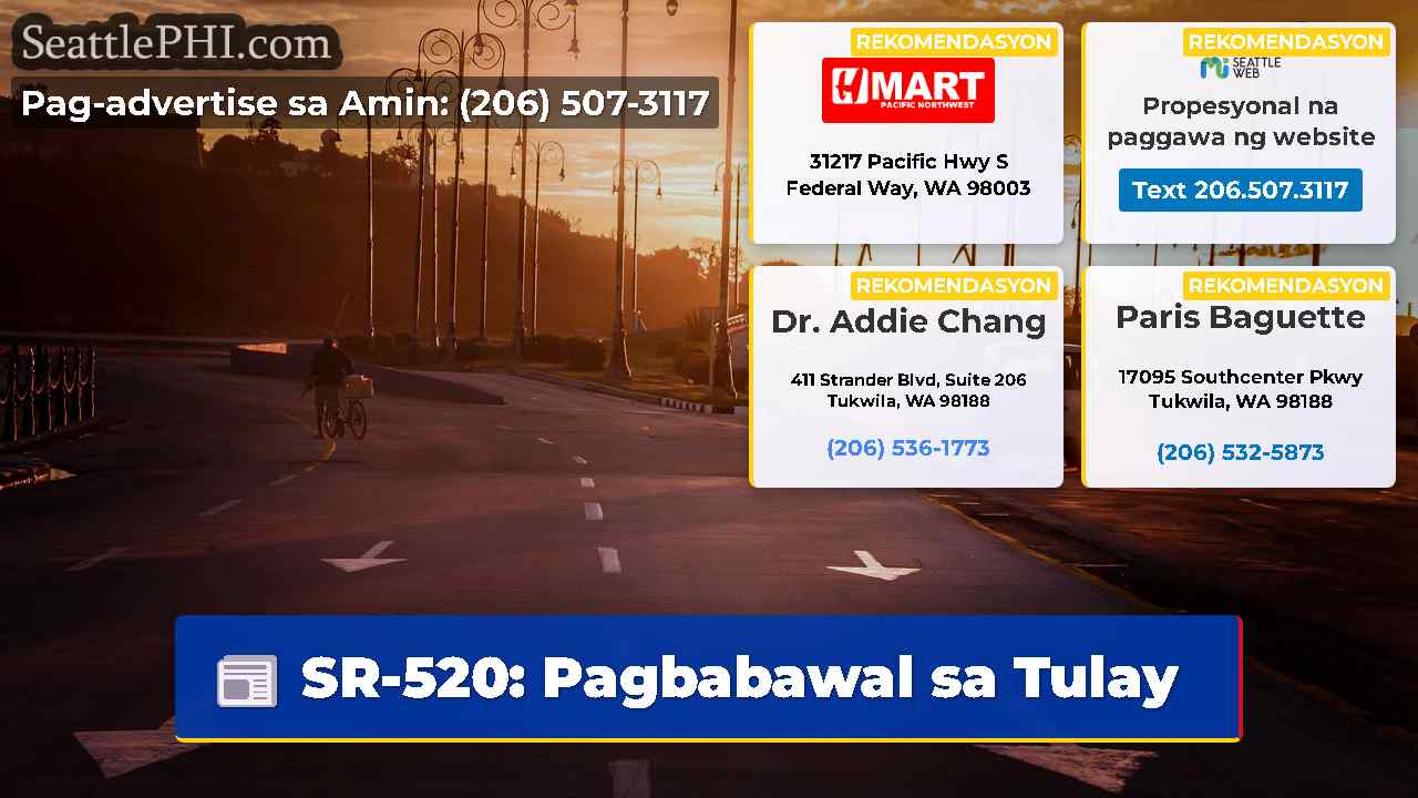 SR-520: Pagbabawal sa Tulay