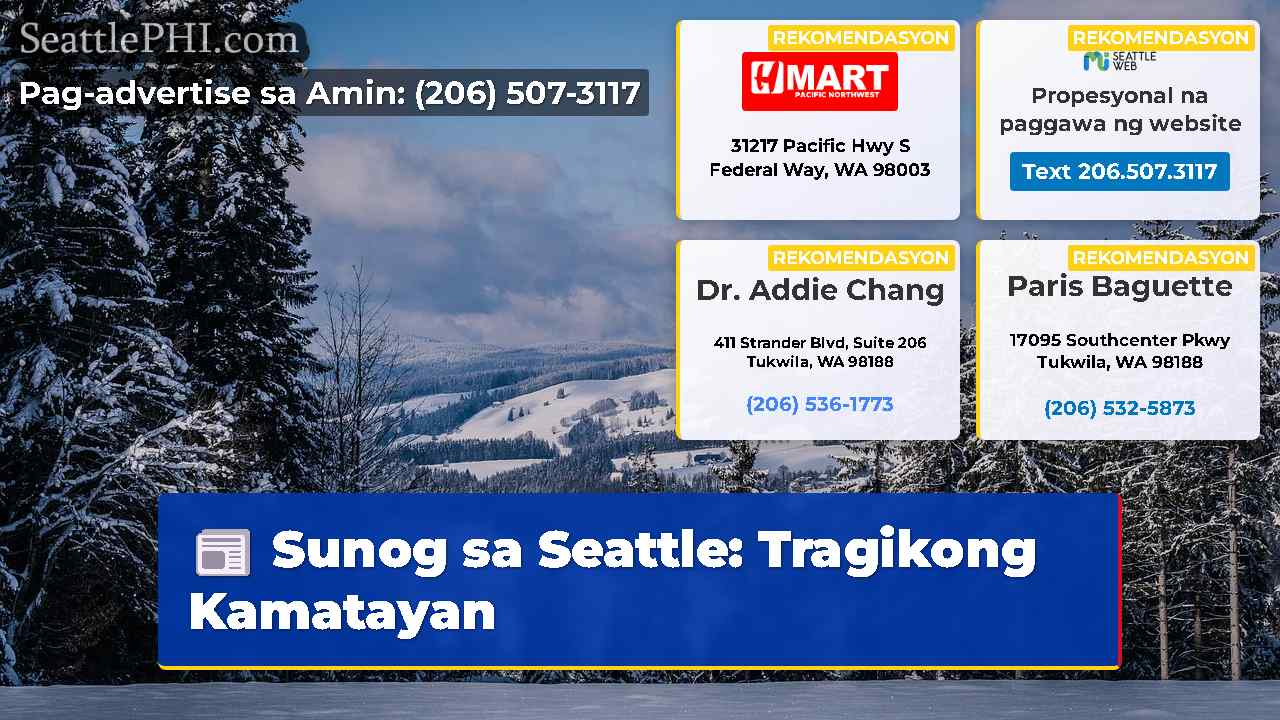 Sunog sa Seattle Tragikong Kamatayan