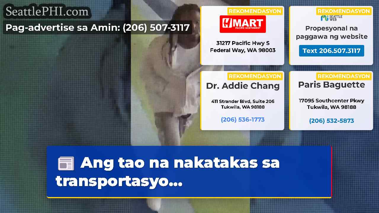 Ang tao na nakatakas sa transportasyo…