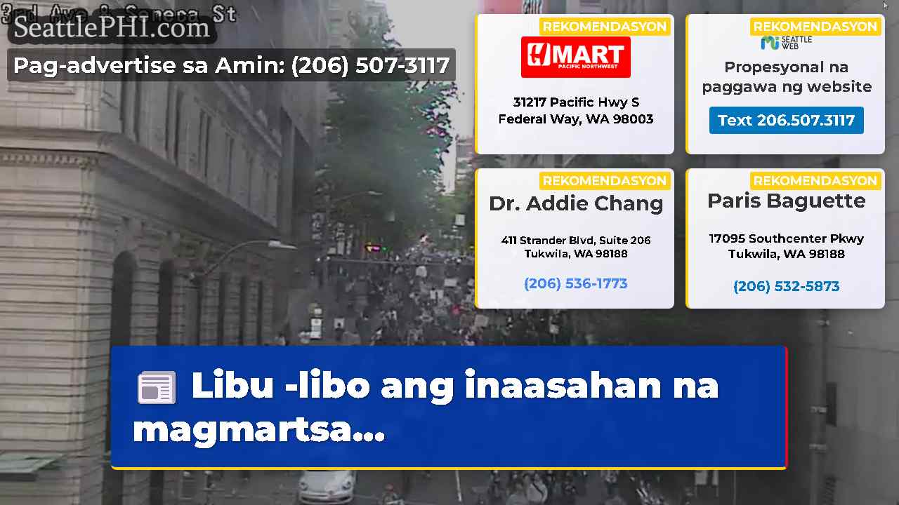 Libu -libo ang inaasahan na magmartsa…