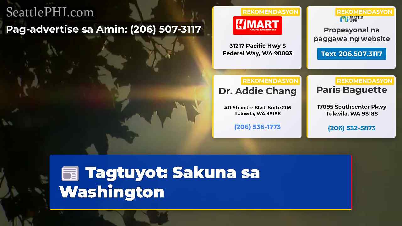 Tagtuyot Sakuna sa Washington