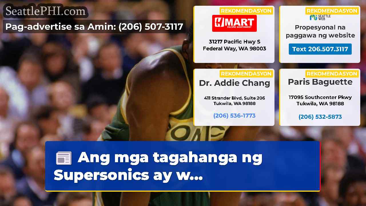 Ang mga tagahanga ng Supersonics ay w...