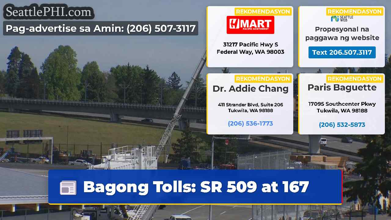 Bagong Tolls SR 509 at 167