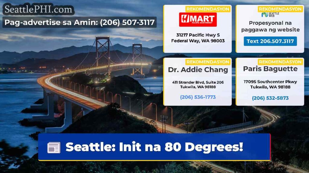 Seattle: Init na 80 Degrees!