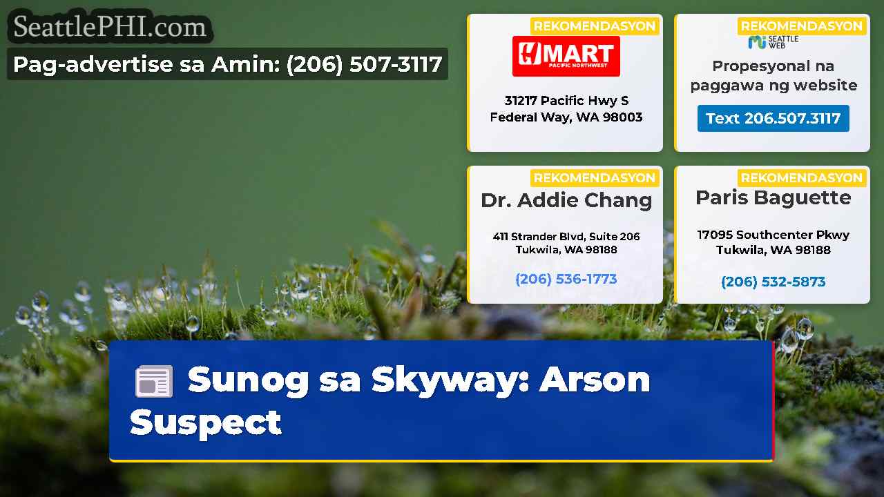 Sunog sa Skyway Arson Suspect