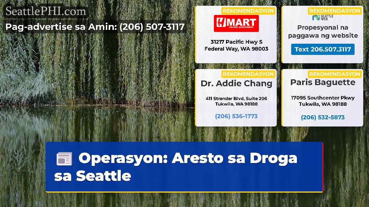 Operasyon Aresto sa Droga sa Seattle
