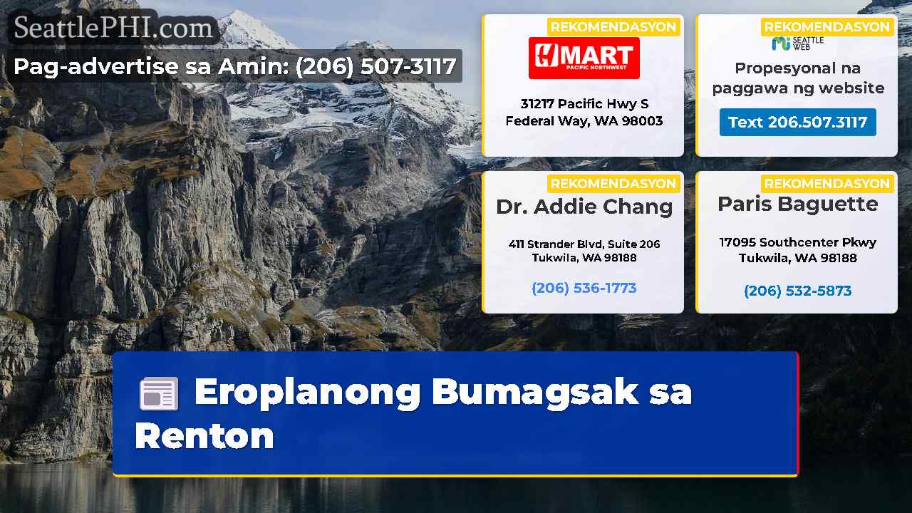 Eroplanong Bumagsak sa Renton