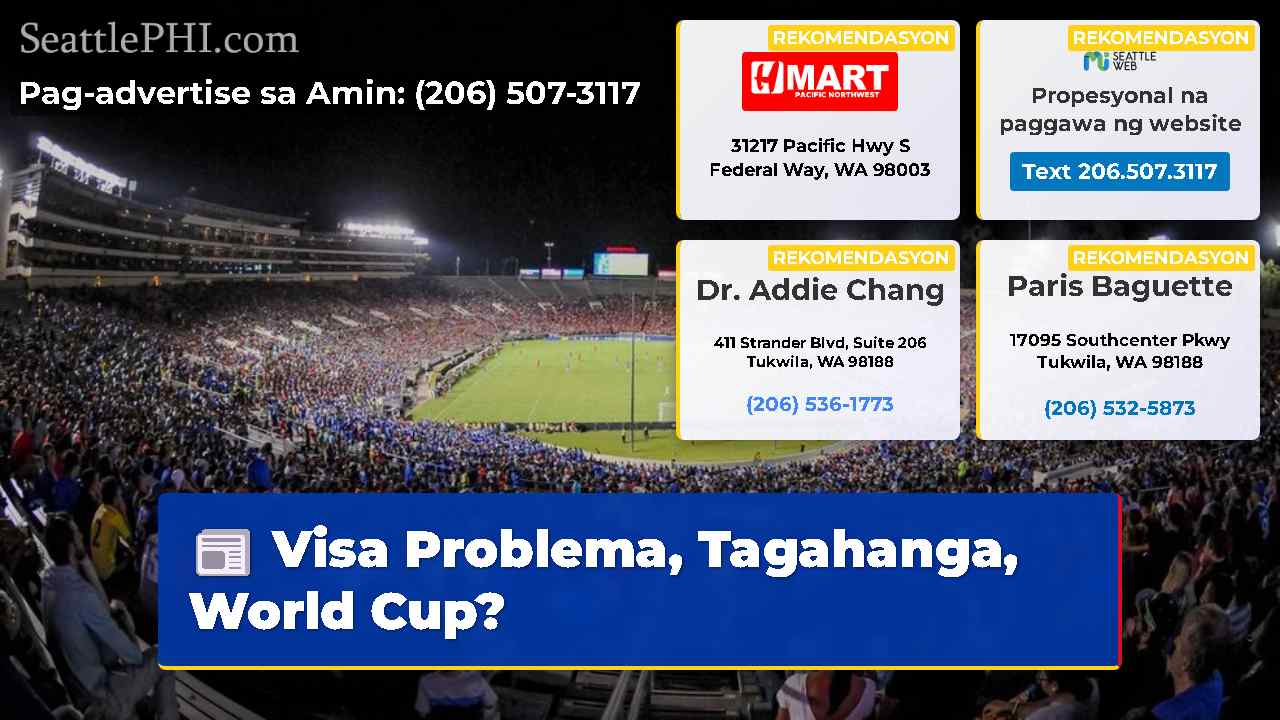 Visa Problema Tagahanga World Cup?