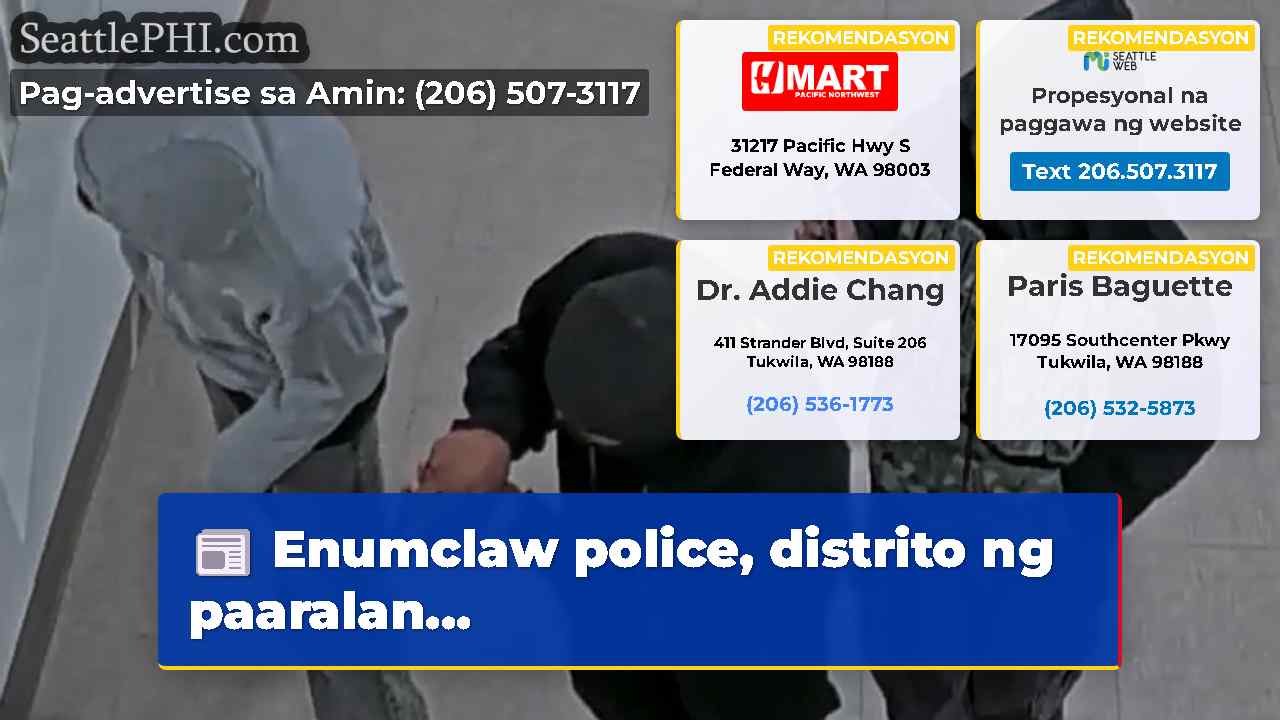 Enumclaw police, distrito ng paaralan...
