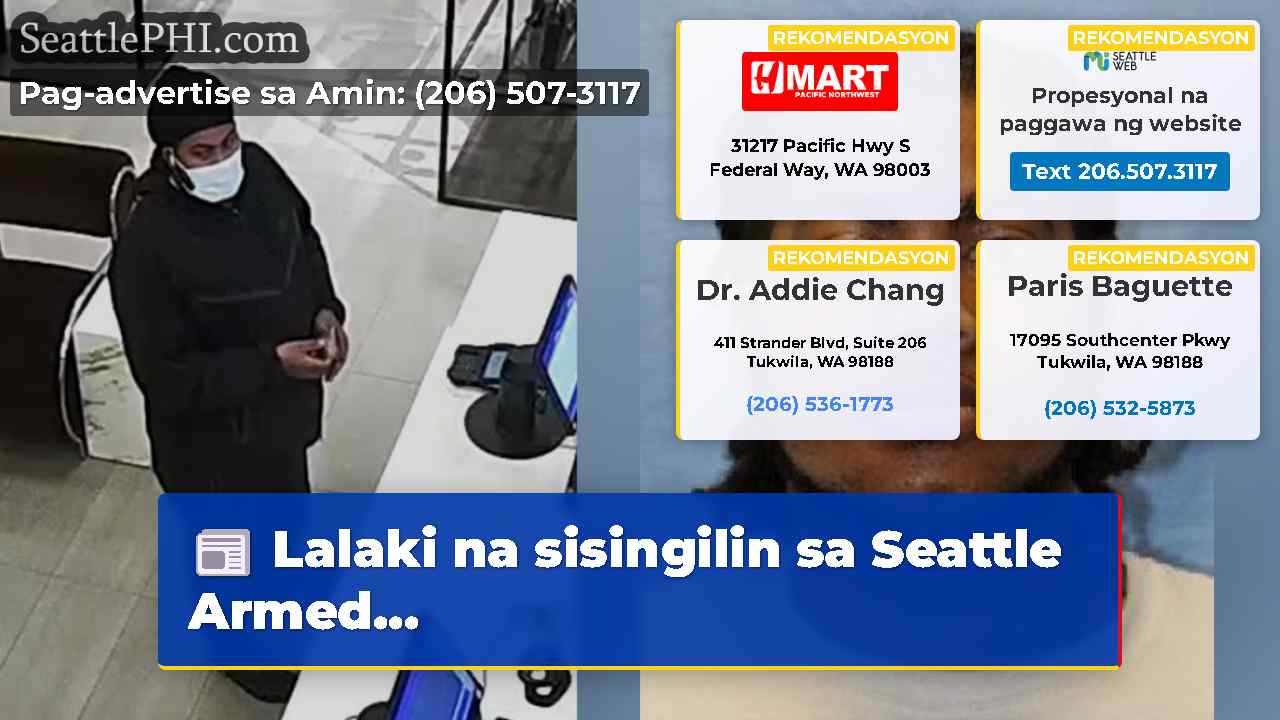 Lalaki na sisingilin sa Seattle Armed…