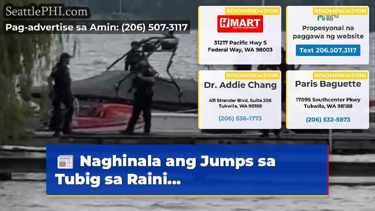 Naghinala ang Jumps sa Tubig sa Raini...