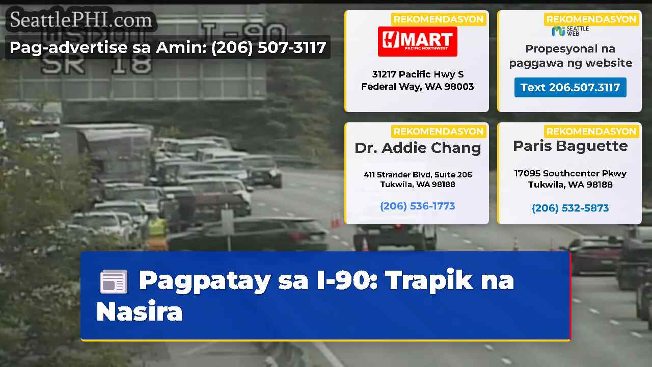 Pagpatay sa I-90 Trapik na Nasira