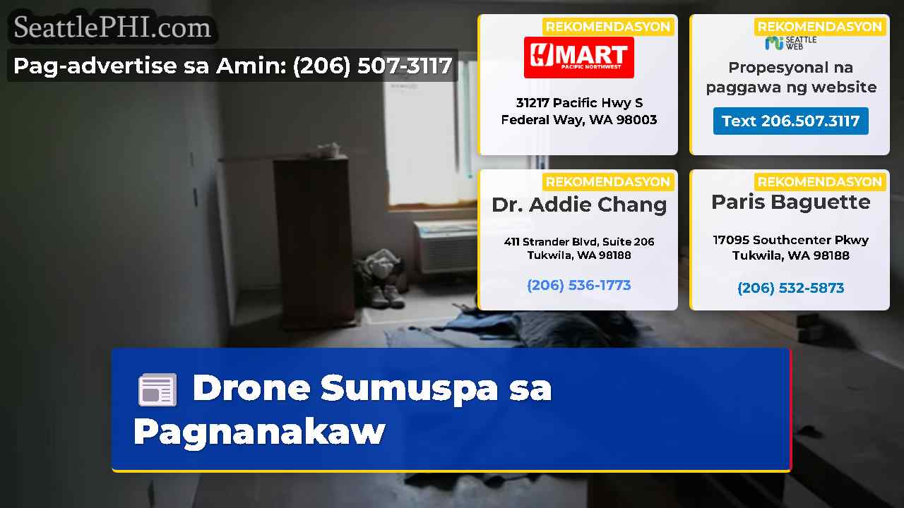 Drone Sumuspa sa Pagnanakaw