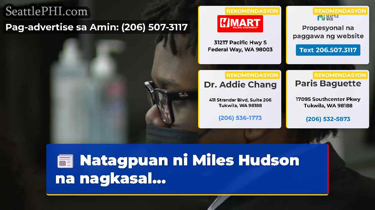 Natagpuan ni Miles Hudson na nagkasal…