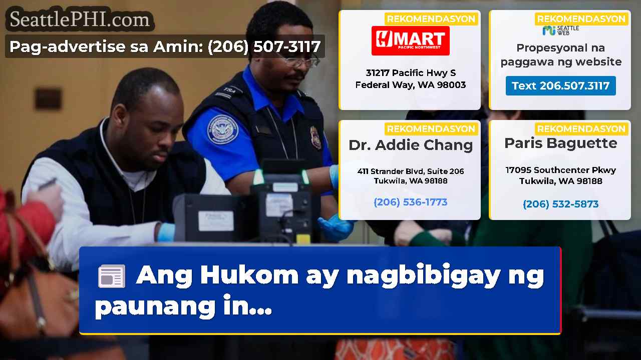 Ang Hukom ay nagbibigay ng paunang in...