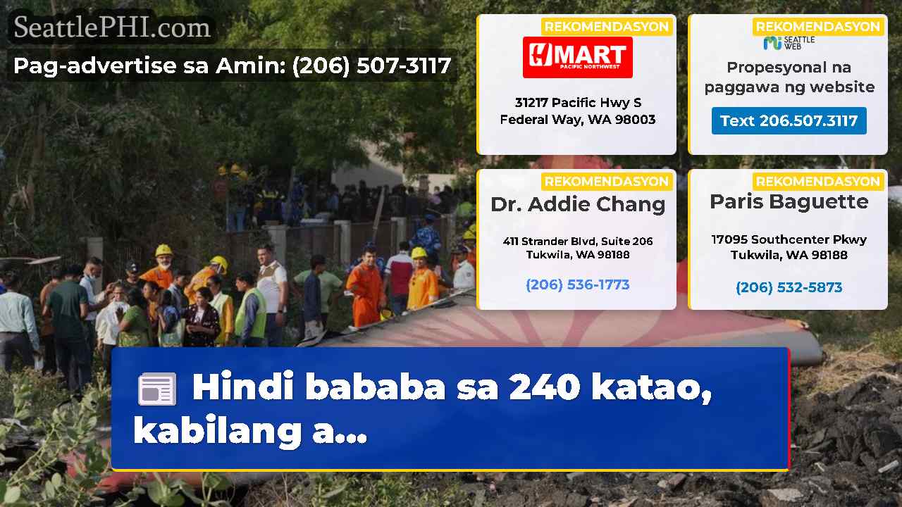 Hindi bababa sa 240 katao kabilang a…