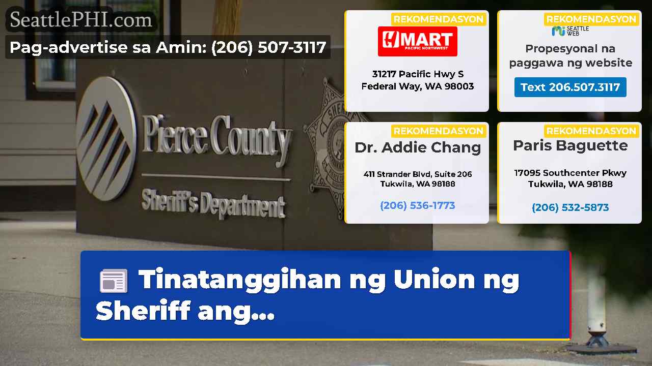 Tinatanggihan ng Union ng Sheriff ang…