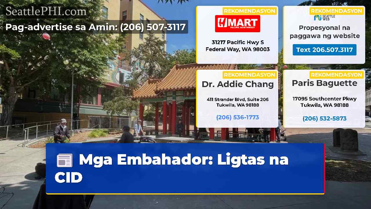 Mga Embahador: Ligtas na CID