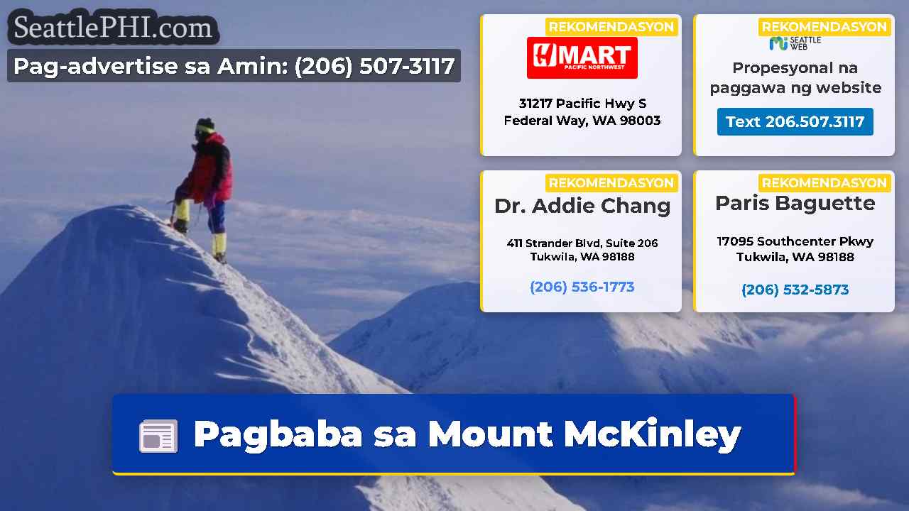Pagbaba sa Mount McKinley